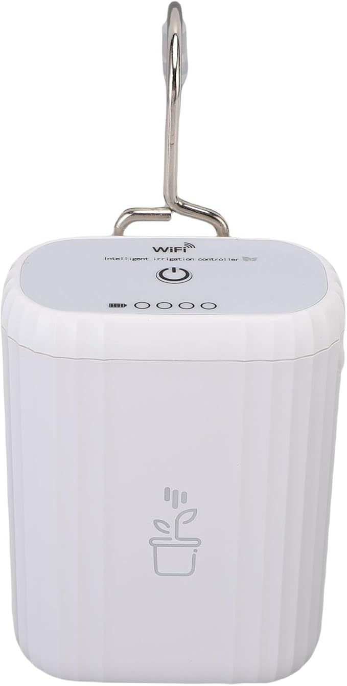 Smart Plant Watering Timer, Automatic Plant Waterer, APP Control System with Adjustable Drip Heads, Ideal for Indoor, Outdoor Garden & Lawn