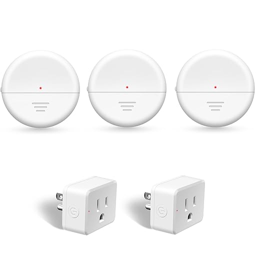 NineLeaf Motion Sensor Outlet, Wireless Motion Activated Plug with Timer & Light Sensor, 262 ft Range, 15A/1500W, Auto On/Off for Lights, Bathroom Fan, Garage, Hallway(3Sensor 2Plugs)