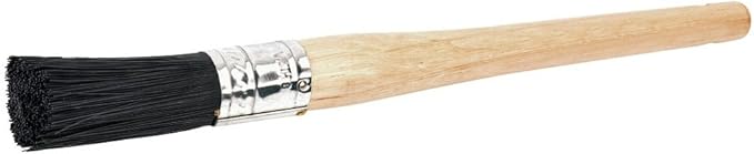 Powerbuilt Parts Cleaning Brush, Lasting Nylon Wire, 1-Inch Diameter, Hanging Loop Handle - 940444 (Pack of 6)
