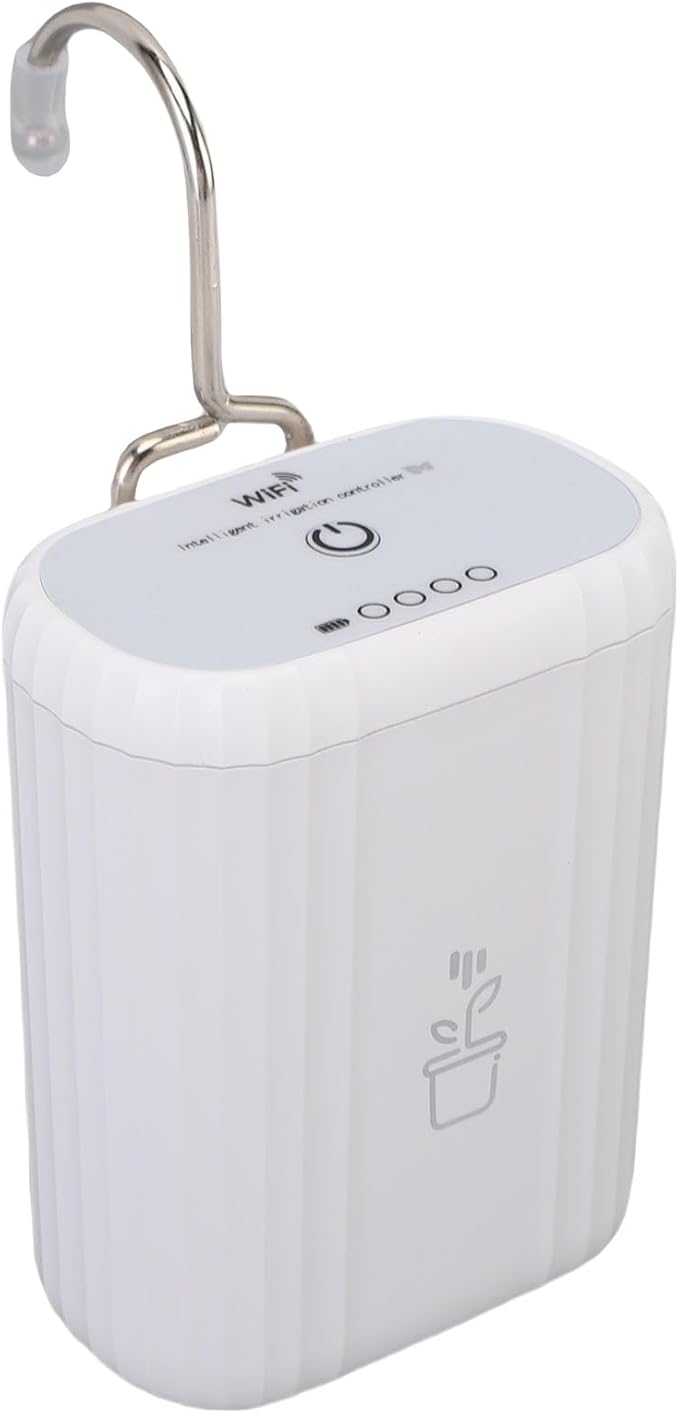 Smart Plant Watering Timer, Automatic Plant Waterer, APP Control System with Adjustable Drip Heads, Ideal for Indoor, Outdoor Garden & Lawn