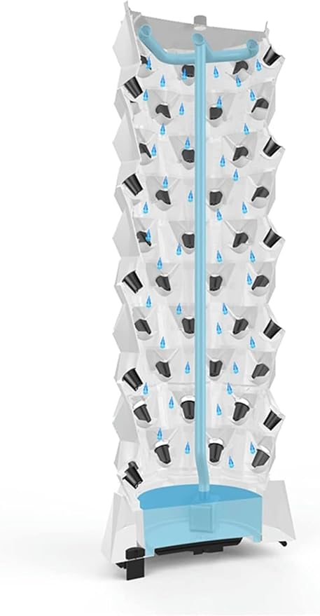 Hydroponic Grow Kit, Hydroponics Growing System Smart Hydroponics Vertical Garden Grow Kit Pineapple Tower Indoor Outdoor for Planting Herb Vegetables Fruits,Hydroponic Growing Ki