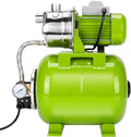 1.6HP Shallow Well Pump with Pressure Tank, 115V, Stainless Steel Irrigation, Automatic Water Booster Jet Pump for Home, Garden, and Lawn Use – Reliable Water Supply Solution