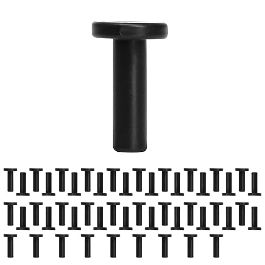 Bonviee 1/4 Inch Hose End Plugs, 50 Pack – End Closures for 1/4" Push-to-Connect Drip Irrigation Fittings in Lawn, Garden, Greenhouse