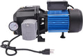 0.75HP Shallow Well Pump 110V Water Pump Automatic Pressure Switch IP44 Waterproof Well Depth Up to 82Ft Versatile Water Pump for Farm Garden (0.75HP)