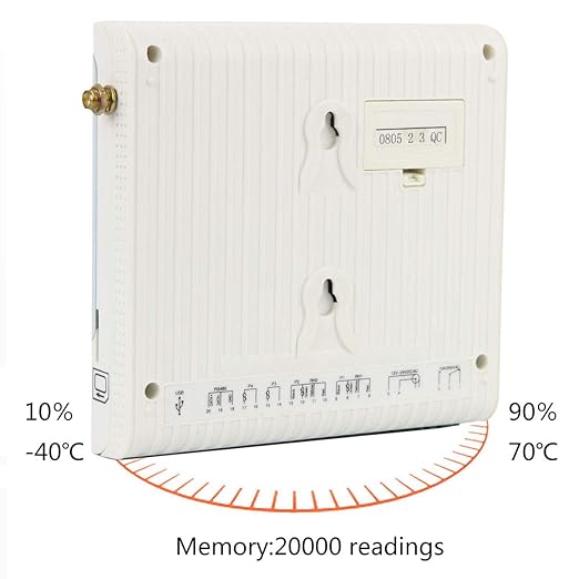 Elitech Temperature and Humidity Data Logger Recorder Wireless Built-in 3G, RCW-400A