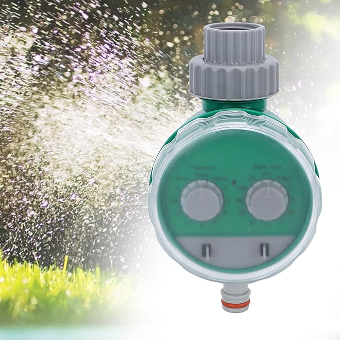 AYNEFY Automated Watering Controller Automatic Garden Water Irrigation Timer Smart Electronic Watering System Controller for Garden Lawn Sprinkler System Plants Flower Gardening Supplies