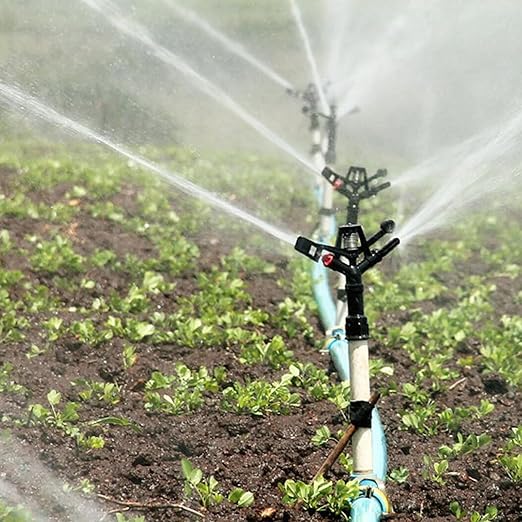 1/4 Drip Irrigation Fittings Kit, 100 Pieces Barbed Connectors Drip System Parts Drips Hose Repair Kit Coupling Tubing Fittings for Garden Flower Pot Lawn